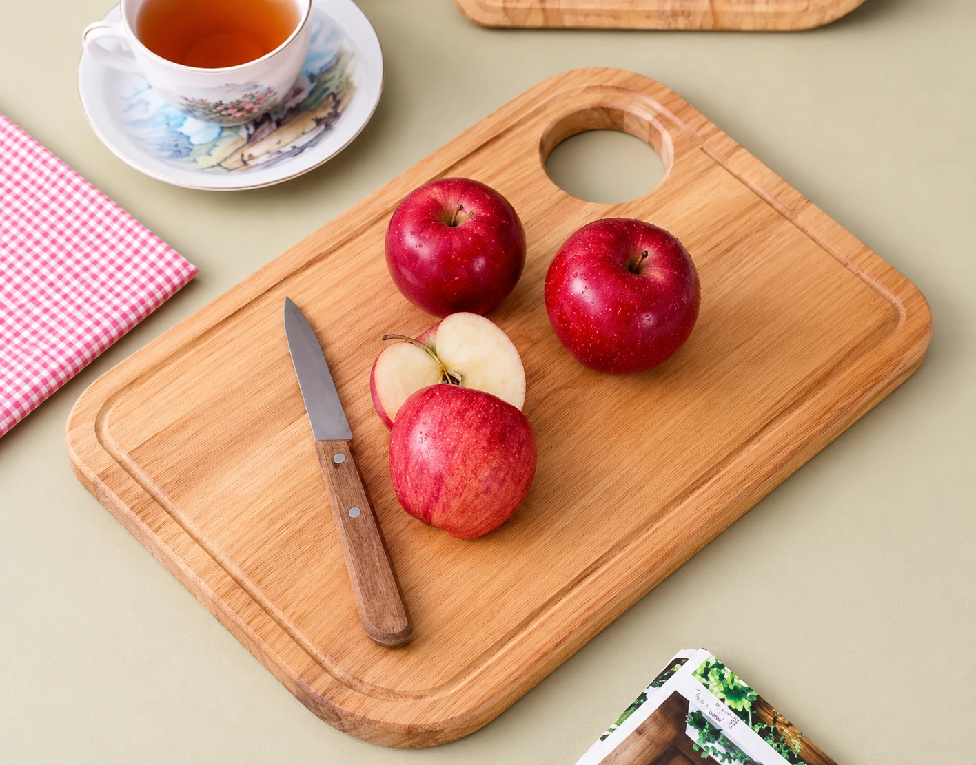 تخته گوشت مستطیل چوبی گرند