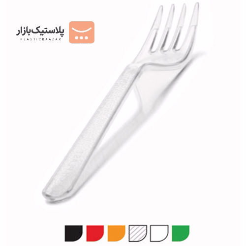 چنگال یکبارمصرف چراغچی پلاست 
