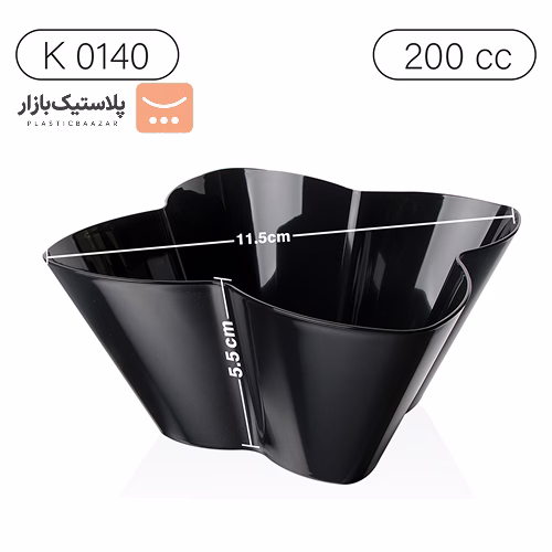 کاسه یکبارمصرف طلقی ۲۰۰سی سی کارن  2