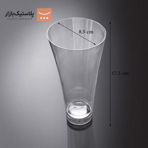 لیوان یکبارمصرف طلقی ۴۵۰ سی سی نایس 2