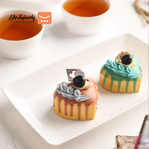 دیس چهارگوش کوچک لوکس