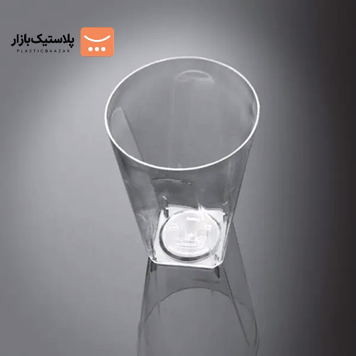 لیوان یکبارمصرف چهارگوش ۵۵۰ سی سی لوکس 2