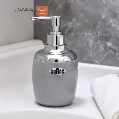 جا مایع بهداشتی گرد درب کروم