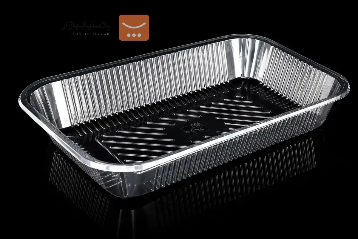 دیس پذیرایی بلند شفاف یکبار مصرف پریما