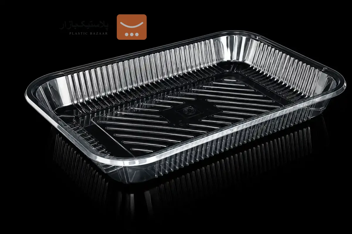 دیس پذیرایی کوتاه شفاف یکبارمصرف پریما