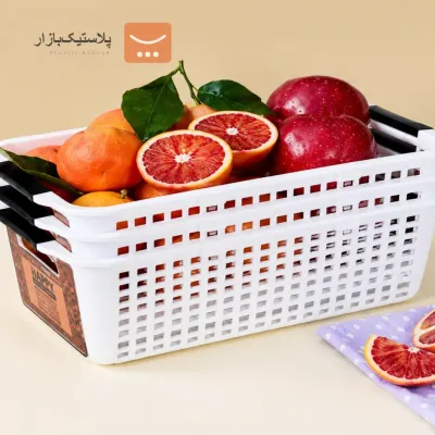 سبد همه کاره دسته استیل
