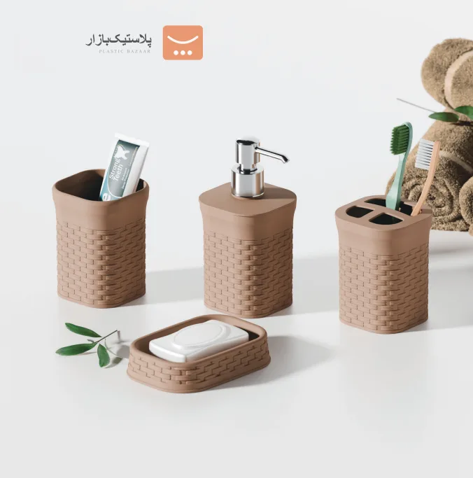 ست روشویی بهداشتی ۴ پارچه ایکی هوم