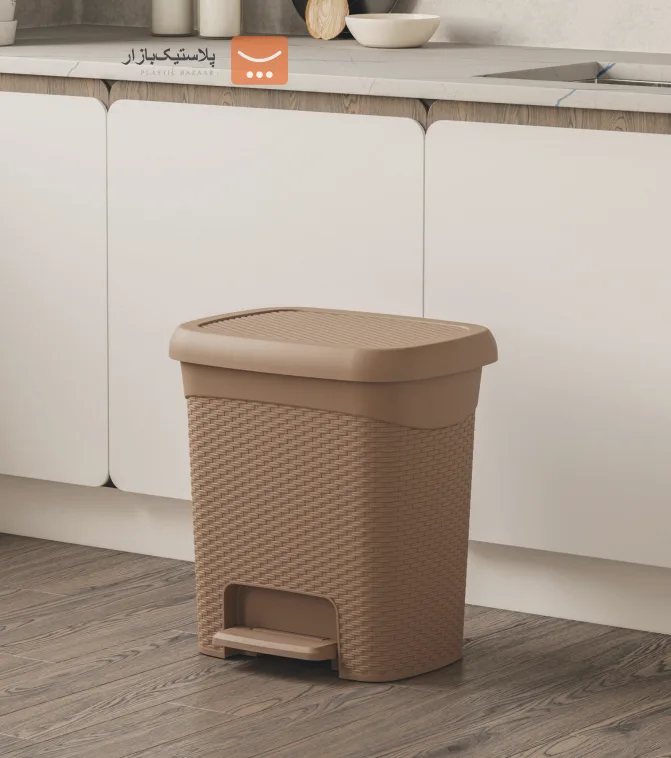 سطل پدالی ٢٠ لیتری ایکی هوم سایز  42 × 30 × 3